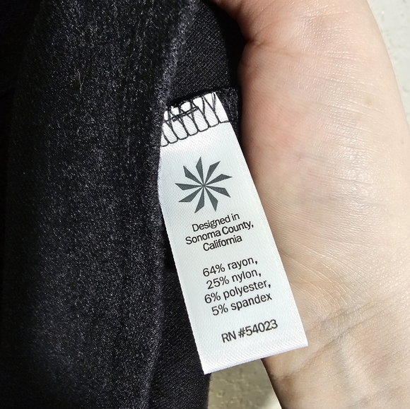 Athleta Black A-line Mini Skirt - Picture 3 of 5